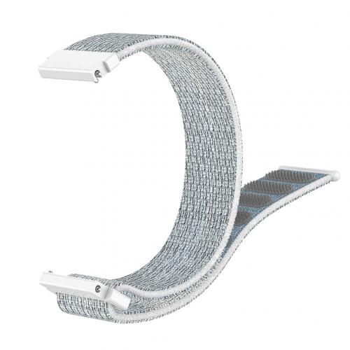 Ремінець BeWatch нейлоновий липучка для Xiaomi Amazfit Stratos \ Pace \ GTR Білий (1021311) Ремінець BeWatch нейлоновий липучка для Xiaomi Amazfit Stratos \ Pace \ GTR Білий (1021311)
