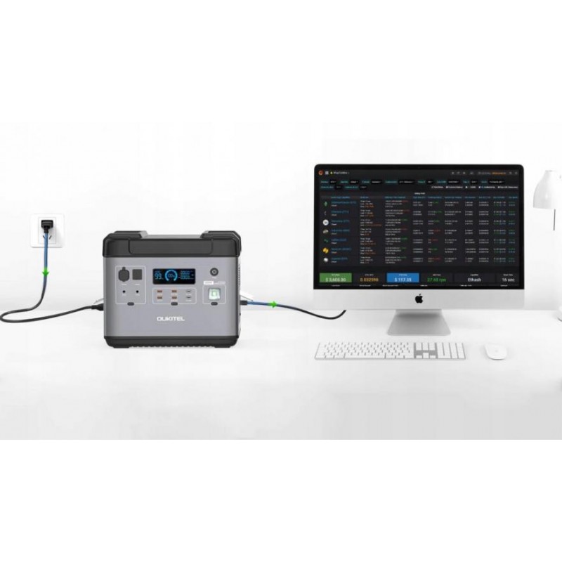 Зарядна станція Oukitel P2001 2000 Вт (1928099406)