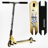 Самокат трюковий алюмінієвий диск та дека Best Scooter Kraken HIC-система пеги 100 кг Black and gold (112768)
