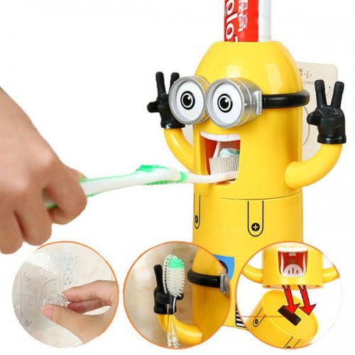 Автоматичний дитячий дозатор зубної пасти Міньйон (9121M)