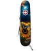 Складаний ніж Victorinox Huntsman Ukraine 91 мм 16 функцій Зоряний метелик (1.3713.3_T3240pw)