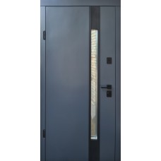Двері вхідні Ваш Вид Страж Пруф / STRAJ PROOF Smart Street PF Rio-S Антрацит 850/950х2040х80 Ліве/Праве