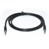 Аудіо-кабель REAL-EL Audio Pro (EL123500040) mini-jack 3.5мм(M)-mini-jack 3.5мм(M) 1м, чорний в інтернет супермаркеті PbayMarket!