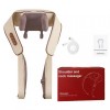 Масажер ударний для шиї та плечей RIAS Massager Shoulder Neck Z9 з підігрівом 70W (3_04579)