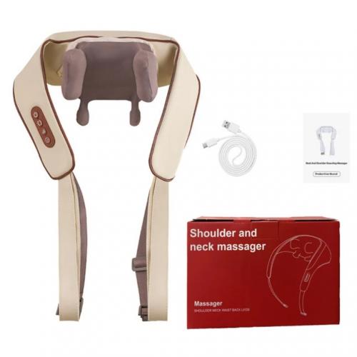 Масажер ударний для шиї та плечей RIAS Massager Shoulder Neck Z9 з підігрівом 70W (3_04579) Масажер ударний для шиї та плечей RIAS Massager Shoulder Neck Z9 з підігрівом 70W (3_04579)