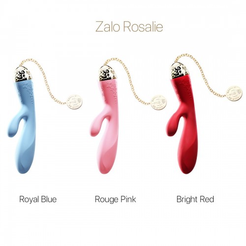 Смартвібратор-кролик Zalo — Rosalie Rouge Pink в інтернет супермаркеті PbayMarket!