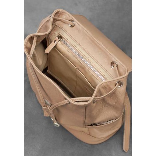 Шкіряний рюкзак BlankNote Олсен Крем-брюле (BN-BAG-13-crem-brule) Шкіряний рюкзак BlankNote Олсен Крем-брюле (BN-BAG-13-crem-brule)