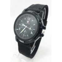 Наручний годинник чоловічий Swiss Army Чорний (IBW750B)
