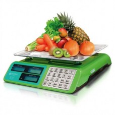 Ваги торговельні електронні Bitek BT-982S з акумулятором до 55 кг Green
