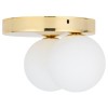 Стельовий світильник TK Lighting Bianca 24x19x15 см Золотисто-білий (TK4696)