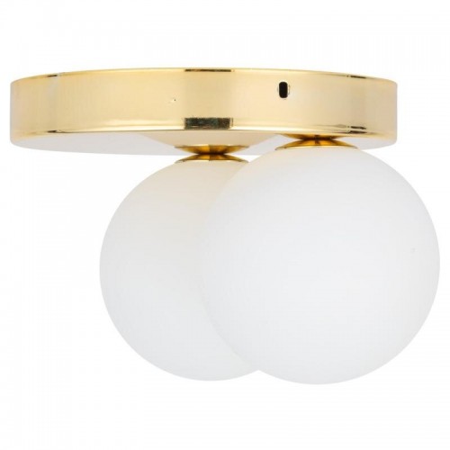 Стельовий світильник TK Lighting Bianca 24x19x15 см Золотисто-білий (TK4696)