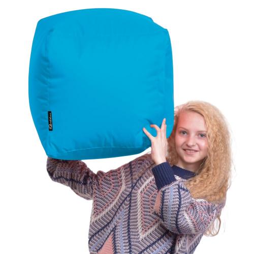 Пуф Кубик Оксфорд 40х40 Студія Комфорту Розмір Стандарт Блакитний