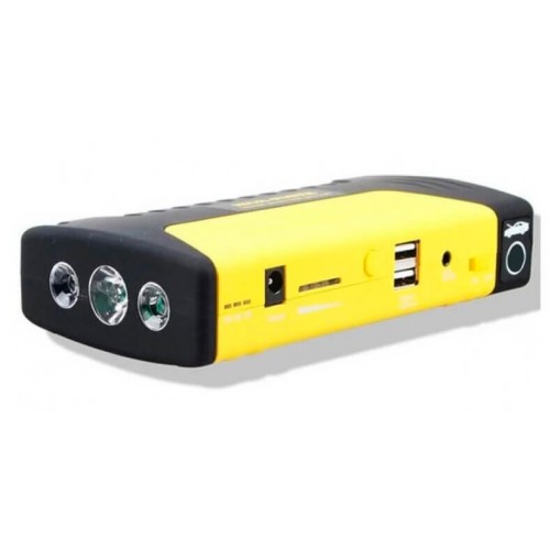Пусковий автомобільний пристрій для акумулятора з компресором у валізі JUMP STARTER Power Bank 50800mAh