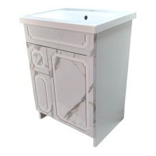 Підлогова пластикова тумба The MIX Classik-3 Лямі 5145 gloss 80 см