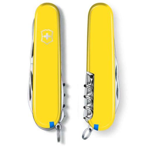 Складаний ніж Victorinox CLIMBER 91 мм 14 функцій Жовтий (1.3703.8) Складаний ніж Victorinox CLIMBER 91 мм 14 функцій Жовтий (1.3703.8)