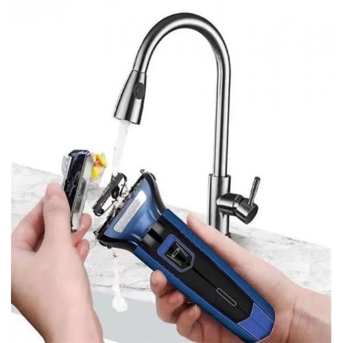 Машинка для стрижки 3в1 Surker SK-6011 Синьо-чорна (43954-SK-6011_346) Машинка для стрижки 3в1 Surker SK-6011 Синьо-чорна (43954-SK-6011_346)