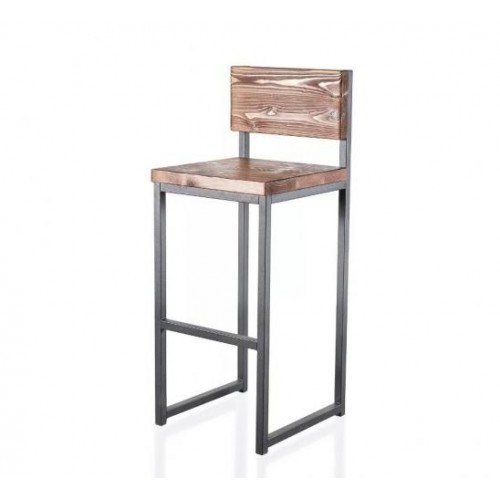 Барний стілець GoodsMetall із металу в стилі ЛОФТ 750х350х350 БС7 Барний стілець GoodsMetall із металу в стилі ЛОФТ 750х350х350 БС7