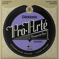 Струни для класичної гітари D'Addario EJ44C Classic Silverplated Wound Nylon Extra Hard Tension Струни для класичної гітари D'Addario EJ44C Classic Silverplated Wound Nylon Extra Hard Tension