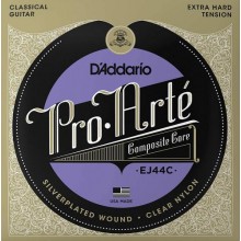 Струни для класичної гітари D'Addario EJ44C Classic Silverplated Wound Nylon Extra Hard Tension