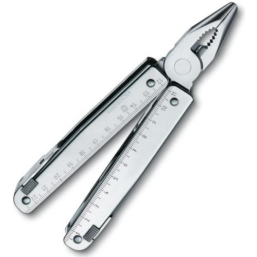 Мультитул Victorinox Swisstool X 115 мм 26 функцій Сріблястий (3.0327.H) Мультитул Victorinox Swisstool X 115 мм 26 функцій Сріблястий (3.0327.H)