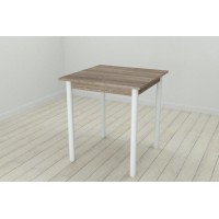 Стіл кухонний Ferrum-decor Агата 75x70x70 Білий ДСП Сонома Трюфель 16мм (AGA0033) Стіл кухонний Ferrum-decor Агата 75x70x70 Білий ДСП Сонома Трюфель 16мм (AGA0033)