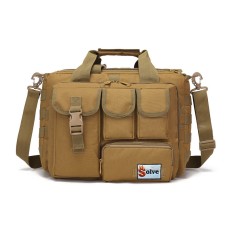 Сумка тактична для документів і ноутбука Solve KT6003605 MOLLE 31х40х16 см Койот