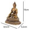 Будда Шак’ямуні в жесті перемоги Бронза Оксидування Kailash 10 см (23891) в інтернет супермаркеті PbayMarket!
