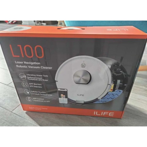 Робот-пилосос iLife L100 Wi-Fi Білий (2000620188)