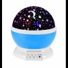 Ночник Star Master Dream Rotating Plus світильник проектор зоряного неба з USB кабелем Білий з синім (210PO169)