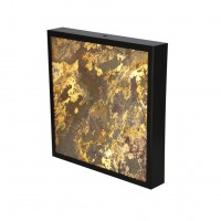 Стельовий світильник Candellux Luxan 29x29x5.5 см Чорний (10-06707)