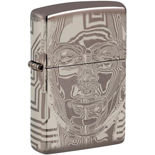 Запальничка бензинова Zippo 3D Metal Head Design (46357) Запальничка бензинова Zippo 3D Metal Head Design (46357)