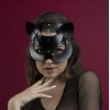 Маска кішки Feral Fillings Catwoman Mask натуральна шкіра Чорний (SO3406) в інтернет супермаркеті PbayMarket!