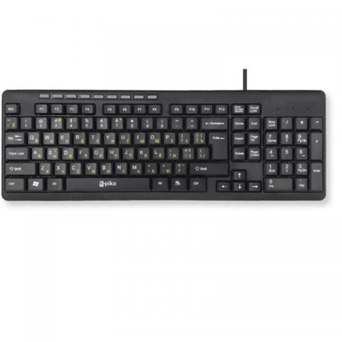 Клавіатура Piko KB-108 Black (1283126467103) USB в інтернет супермаркеті PbayMarket!