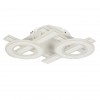 Стельова LED люстра Sunlight 6075/500 Білий