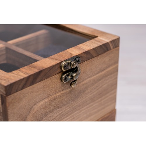 Органайзер для зберігання наручних годинників ecoWalnut 14.9х18х14.1 см