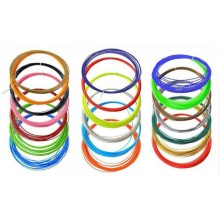 Пластикова нитка для 3D-ручки MCH 20 кольорів 200 м 138371935