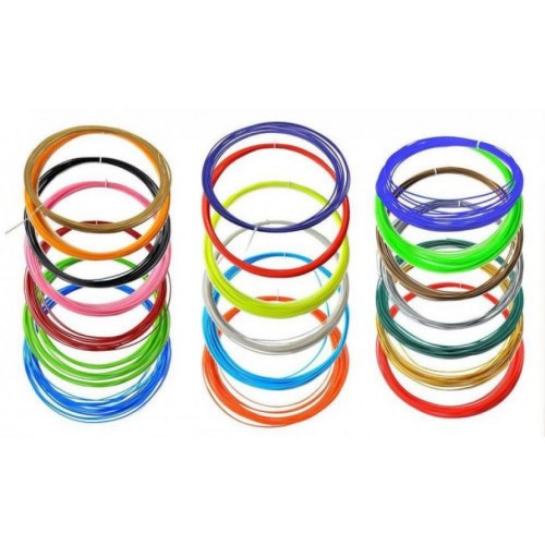 Пластикова нитка для 3D-ручки MCH 20 кольорів 200 м 138371935