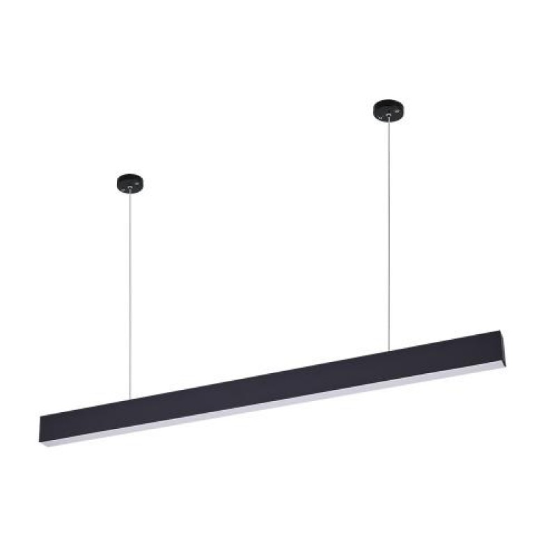 Світильник лінійний Lightwell LW-LINE-36W-B 3000K 118x4x7 см Чорний (303121)