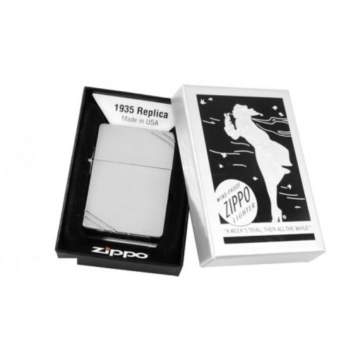 Запальничка Zippo Replica W/Slashes (1935) Запальничка Zippo Replica W/Slashes (1935)