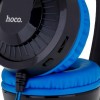 Стерео навушники Hoco USB та AUX 3.5 mm W105 40 мм Blue в інтернет супермаркеті PbayMarket!