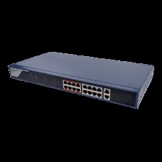 Комутатор мережевий POE GreenVision GV-019-AI-16 2PG