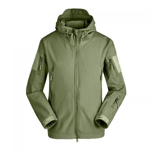 Тактична куртка Soft Shell Lesko A001 Green 5XL 4255-83758 Тактична куртка Soft Shell Lesko A001 Green 5XL 4255-83758