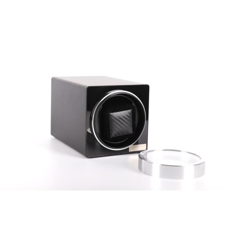 Шкатулка Salvadore для підзаводу 1 годинника MB/411/B 11х11х17,5 см Чорний