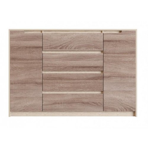 Комод для речей Еверест Мікс-3 Ролики сонома трюфель Комод для речей Еверест Мікс-3 Ролики сонома трюфель