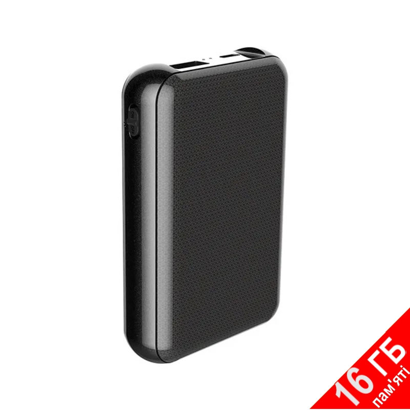 Диктофон з великим часом роботи до 700 годин Nectronix Q75, пам'ять 16 Гб