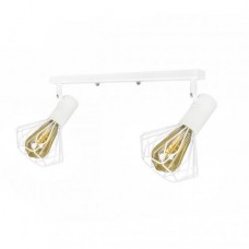 Світильник лофт MSK Electric Diadem настінно-стельовий NL 22151-2W білий