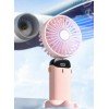 Портативний вентилятор Mini Fan F56-2 Рожевий (30151455В)