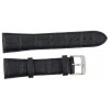 Ремінець для годинника шкіряний Mykhail Ikhtyar ширина 22 мм Чорний (S617-22S Black)