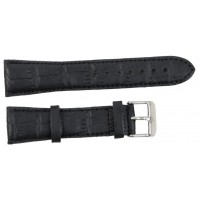 Ремінець для годинника шкіряний Mykhail Ikhtyar ширина 22 мм Чорний (S617-22S Black) Ремінець для годинника шкіряний Mykhail Ikhtyar ширина 22 мм Чорний (S617-22S Black)