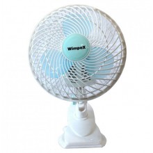 Настільний вентилятор на прищіпці WimpeX WX-707 2 режими роботи Білий (2104618581)